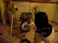 Avery wants the cheese burger..... NOT!
