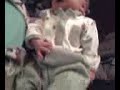 alex is wearing a cute outfit that his uncle tom and aunt betty bought him!