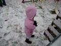 Snowballs and giant gloves