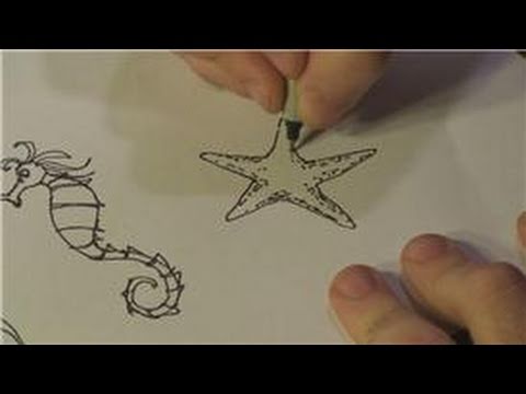 how to draw aquatic animals
