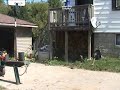 Dropping a bag full of water in slow motion
