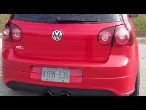 MKV GTI R32 style exhaust clip