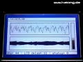 microcontroller and GLCD 240*128 audio analyzer