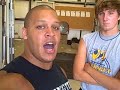 High School Football Player Knee Rehab