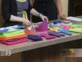 CraftSanity on TV: Making birthday party favors