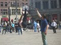 Amsterdam FlyKick in Piazza Dam Amsterdam FlyKick in Piazza Dam