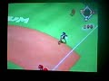 mario super star baseball for nintendo gamecube highlights...fun game its worth buying it...i actually have a wii and the wii plays gamecube games so thats how i managed to play this...sorry for my camera cuz it blacks out every once in a while..enjoy