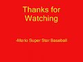 mario super star baseball for nintendo gamecube highlights...fun game its worth buying it...i actually have a wii and the wii plays gamecube games so thats how i managed to play this...sorry for my camera cuz it blacks out every once in a while..enjoy
