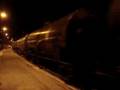 IAIS BICB Freight passing station in New Lenox Il. Westbound