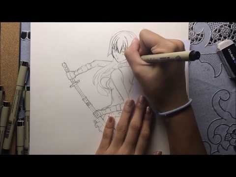 how to draw akame