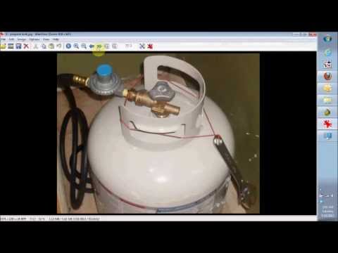 how to turn on lpg gas