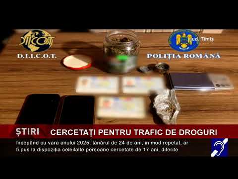 Cercetați pentru trafic de droguri