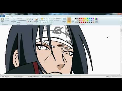 how to draw uchiha itachi