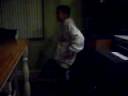 lil kid dances to elf music
