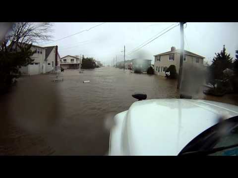 Hurricane Sandy LBI Mid AM