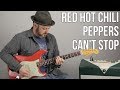Red Hot Chili Peppers "Can't Stop" G