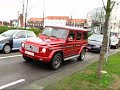 Red Mercedes G55 AMG