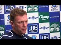 David Moyes press conference David Moyes press conference