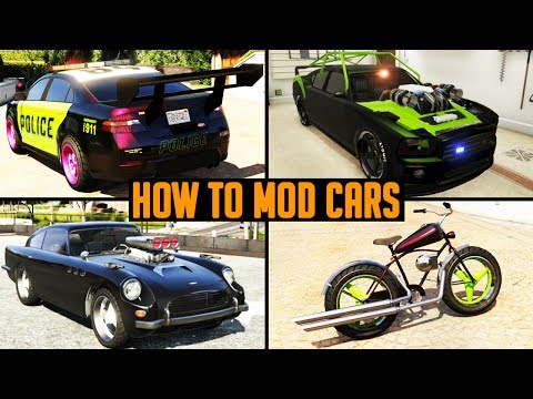 how to mod a vehicle in gta v