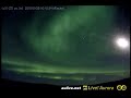 Live!Aurora Norther Lights Live 2010/09/28 00:19(Alaska) VideoLive Digest 遊造