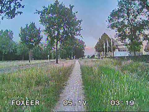 Foxeer Predator 4 - Uneditted DVR recording - Low Light Conditions