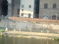 View of the Arno River and Ponte Vecchio