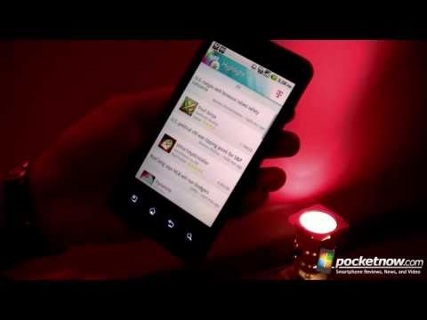 Stephanie the LG Girl shows us the T-Mobile G2x