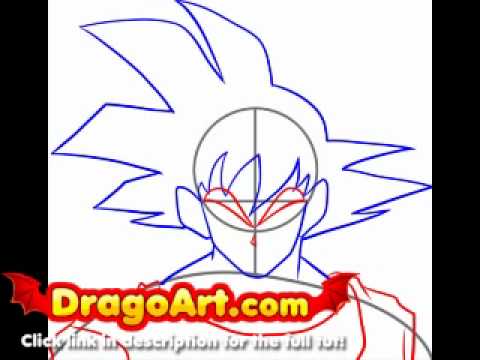 how to draw dragon ball z kai step by step