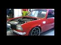 Opel Ascona 657Hk on dyno