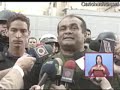 estudiantes opositores marchan a fiscalía y agreden a pm