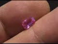 .97 Hot Pink Emerald Cut Sapphire .97 Hot Pink Emerald Cut Sapphire