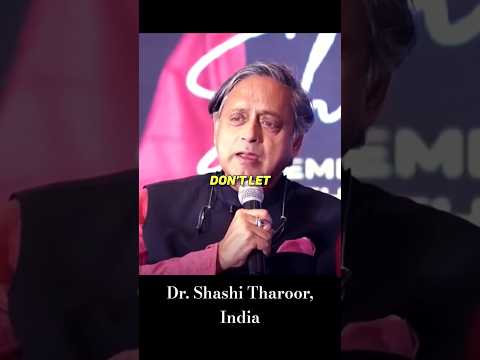 Dr. Shashi Tharoor on failure #shashitharoor#motivation#shortsfeed#youtubeshorts#trending#vocabulary