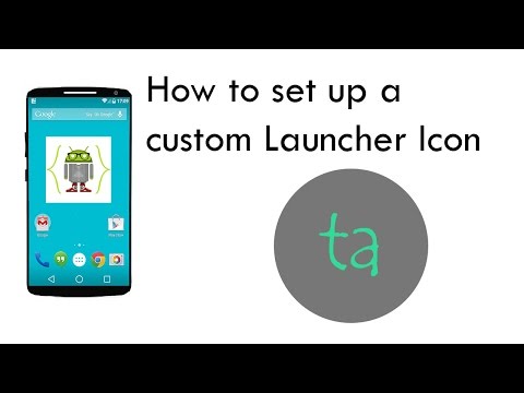 how to set icon in android