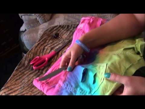 how to dye gym shorts