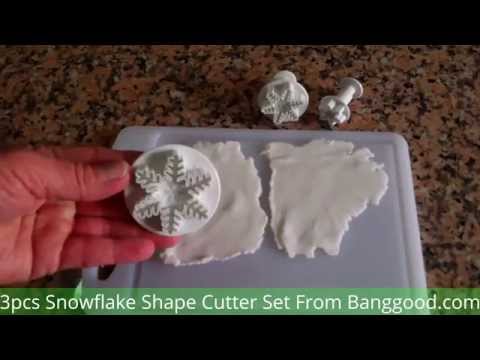 3PCS Snowflake Shape Cutter Set From Banggood.com