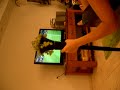 Lady Eating Grapes While Watching A Game