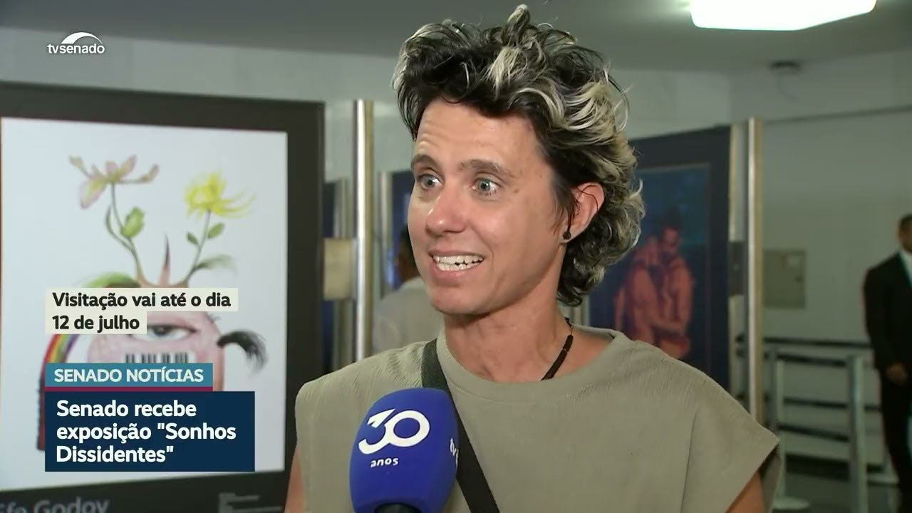 Senado recebe a exposição “Sonhos Dissidentes” no mês do Orgulho LGBTQIA+