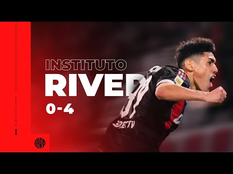 Instituto 0 - River 4 | ¡GOLEADA DEL MILLONARIO EN CÓRDOBA! | RESUMEN COMPLETO