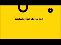 Autobuzul de la sat