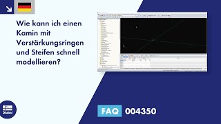 FAQ 004350 | Wie kann ich einen Kamin mit Verstärkungsringen und Steifen schnell modellieren?