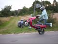 Scooter stunt Bytów movie part1
