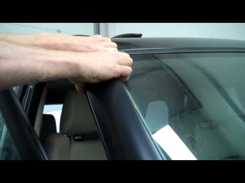 How to Remove the A Pillar on a Range Rover Sport
