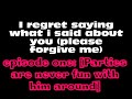I regret saying what I said about you [please forgive me] ONE;