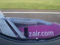 Wizzair landing in Gdansk EPGD