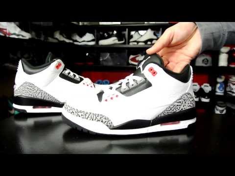 Jordan - Here is a quick detailed look at the upcoming Air Jordan 3 Retro in the Infrared 23 colorway. Very nice quality and a great colorway. I grabbed these from ht...
