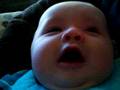 Cadence laughs (almost 4 mos) 2
