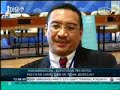 Teresa Kok Saman Utusan Malaysia RM30 juta. Kes liwat Anwar : Peguambela sambung hujjah bantan. Tun Mahathir : Hanya Muhyiddin layak Timb Presiden, yang lain Pak Lawak. Najib tunda sidang akhbar sebelah petang. Debat Presiden dan Timb Presiden MCA 14/15 Okt. Indeks Komposit menokok 2.39 mata di BSKL pagi ini.