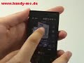 HTC Touch Diamond Musikplayer HTC Touch Diamond Musikplayer