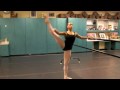 Megan Marcano 18 years old Audition Video for Lines Ballet Program