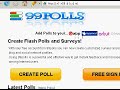 how to create a flash web poll for your Friendster Profile
